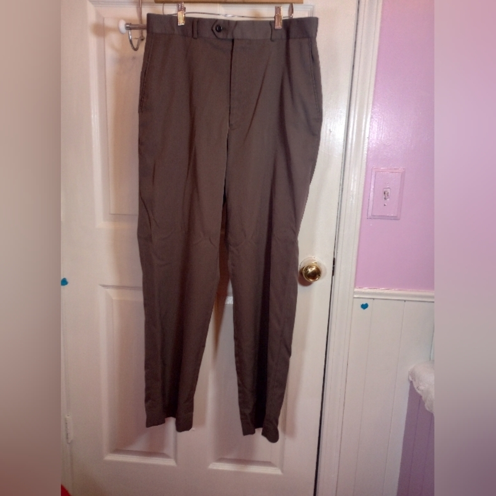 SKU 171M Barrington Olive Green Dress Pants